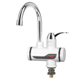 3000W Kitchen Hot Water Heating Faucet Instant Hot Water Tap Fast Heating Tap Water Faucet w/ LED Digital Display