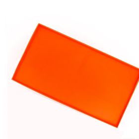 Silicone Griddle Mat Heavy Duty Food Grade Grill Mat BBQ Griddle Top Cover Fit for 36in/ 28in/ 22in Blackstone Griddle for All Seasons (Option: Orange_28.3In)